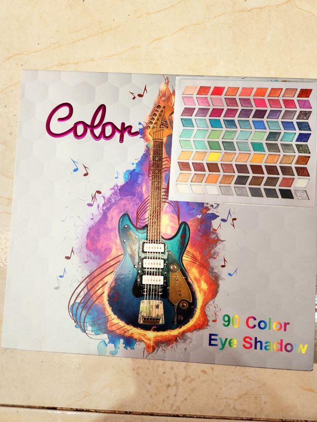 Paleta sombras 90 colores