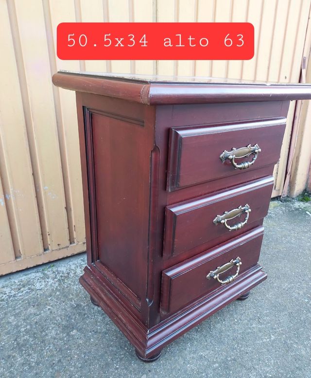 Mesitas noche madera