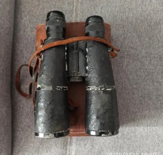 Prismáticos militares alemanes antiguos