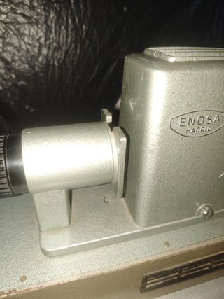 Antiguo Proyector  Enosa + Diapositivas.. "Tara"..