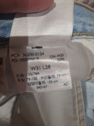 Vaquero Levis nuevo