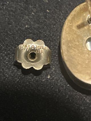 Orecchini argento con madreperla