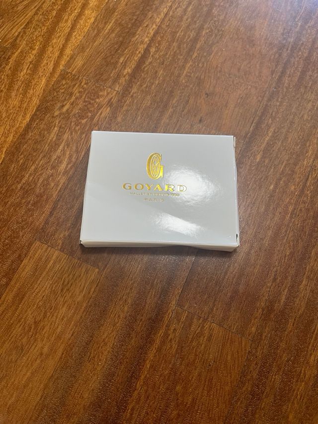 Tarjetero Goyard verde - nuevo