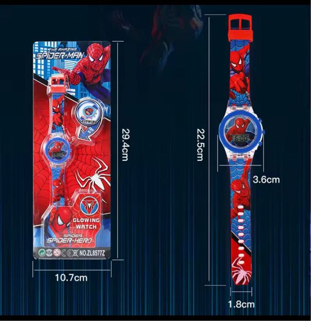 Reloj Spiderman - Luminoso
