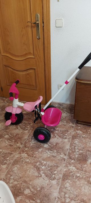 Triciclo infantil rosa