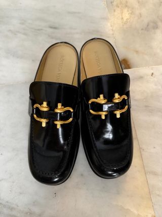 Mocasines Bottega Veneta negros