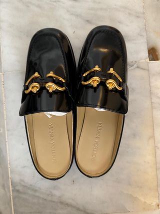 Mocasines Bottega Veneta negros