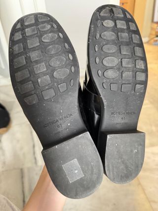 Mocasines Bottega Veneta negros