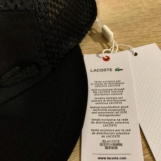 Lacoste Gorra 5 paneles negro