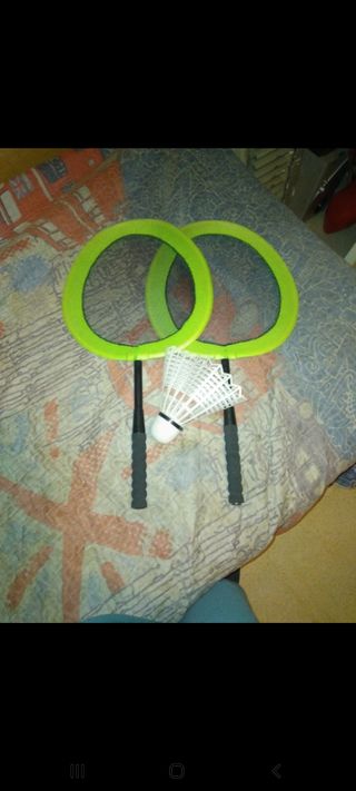 Raquetas bádminton gigantes