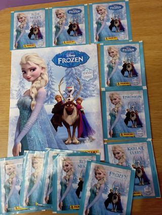 FROZEN ALBUM Y 12 SOBRES