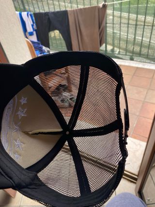 Cappello Corteiz nero e bianco