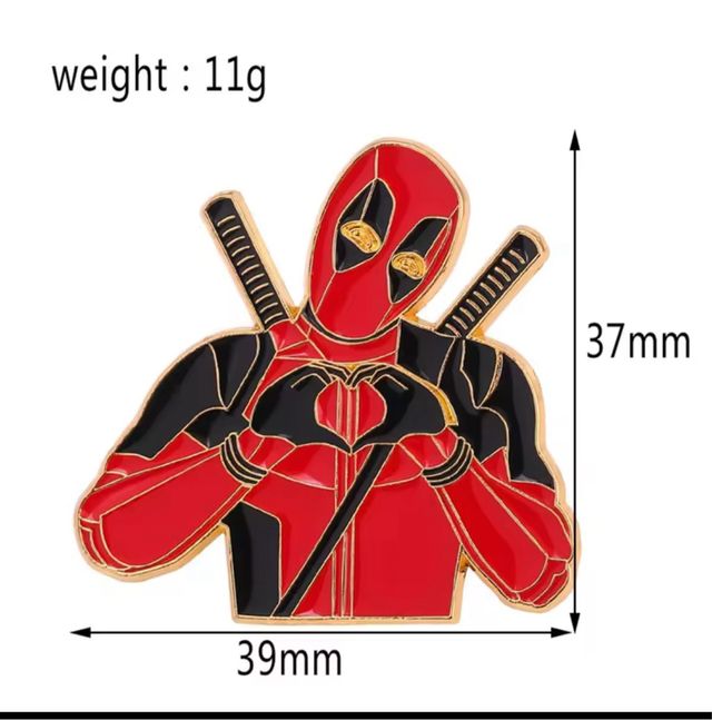 Pin Deadpool - Broche Deadpool