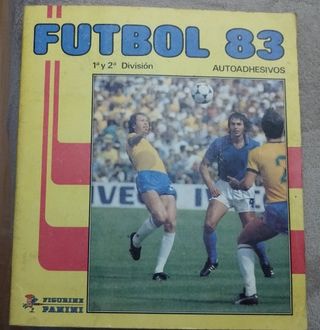 Álbum cromos Fútbol 83 Panini