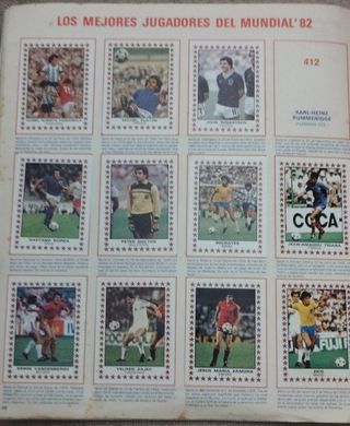 Álbum cromos Fútbol 83 Panini