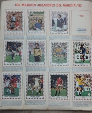 Álbum cromos Fútbol 83 Panini