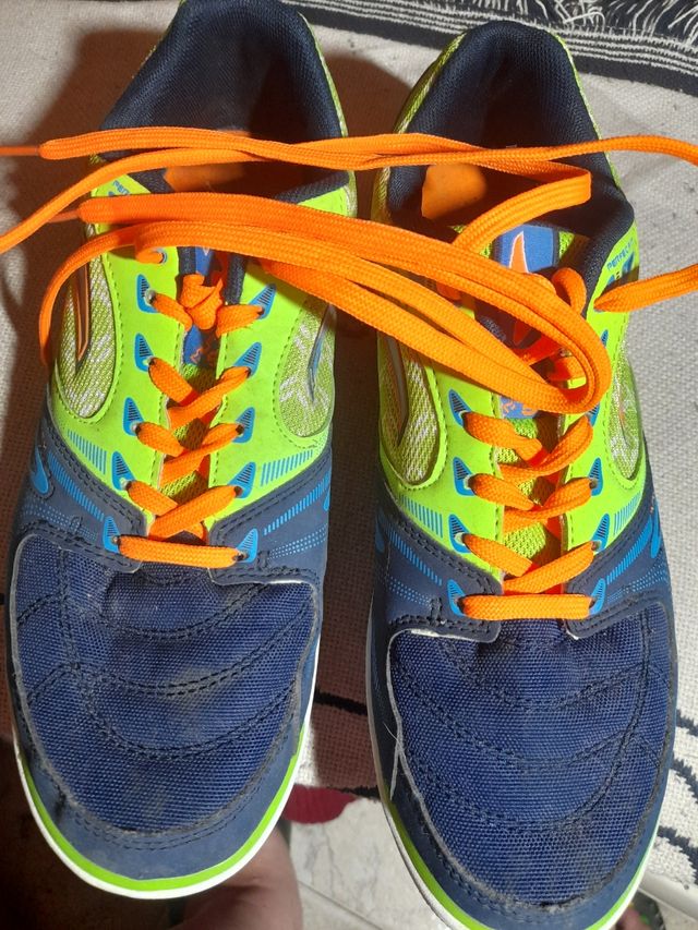 Scarpe da calcio a 5 Joma - Blu e Verde