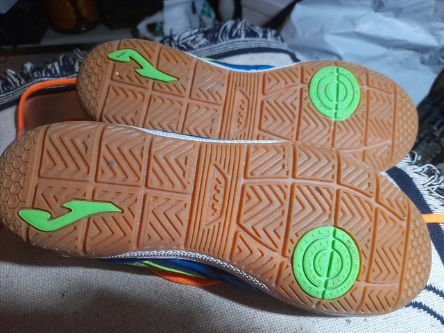 Scarpe da calcio a 5 Joma - Blu e Verde