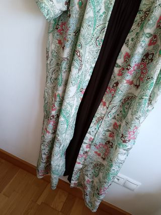 Kimono boho estampado