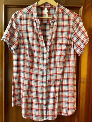 Camisa cuadros Stradivarius