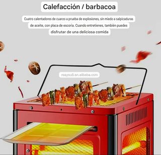 Barbacoa y Calefacción para camping, caravana