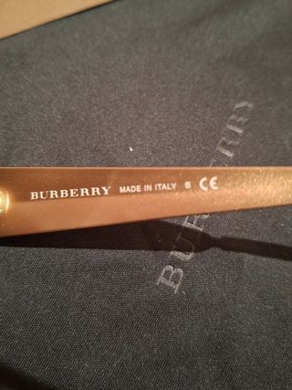 Gafas Burberry - Marrón Dorado