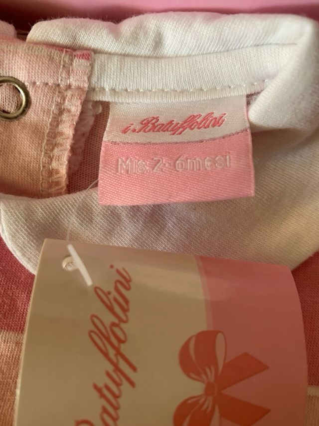 Vestito bimba Batuffolini, 6 mesi
