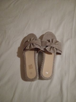 Ciabattine in corda n. 40  ma portano un 39