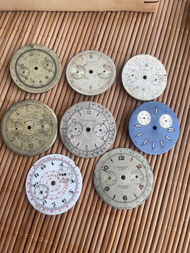 Landeron Venus cronografos , piezas reloj