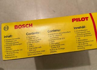 Faros antiniebla Bosch Pilot