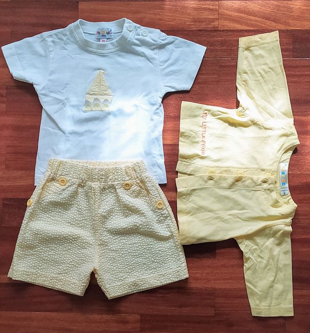 Conjunto Bebé Unisex 3 Meses - 3 piezas