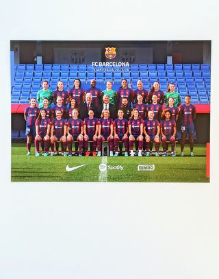 LAMINE YAMAL ROOKIE POSTER DOBLE BARCELONA 23-24