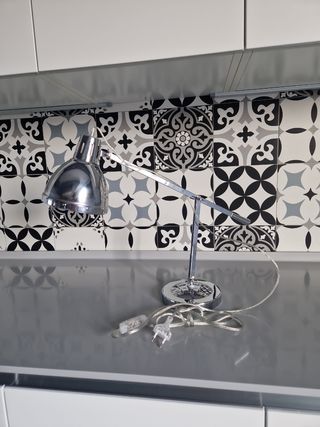 Lampada metallo vintage h max 53cm