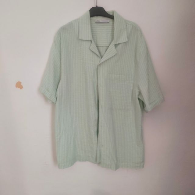 2 Camicie Uomo Tg L - Verde & Floreale