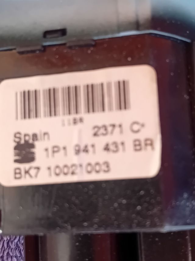 Interruptor luces coche Seat León mk2