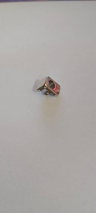 Charm Pandora Letra F Plata