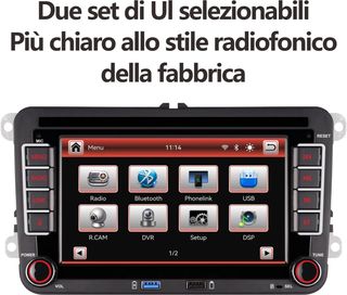 Autoradio 7" VW Golf Tiguan Touran Polo Skoda SEAT