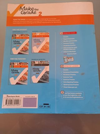 Make The Grade 2BAT Students Book Català 