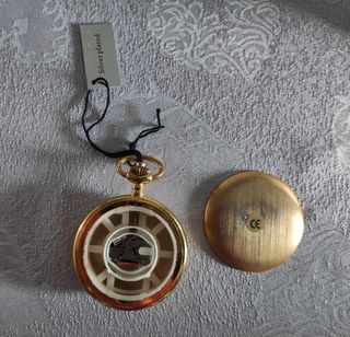 Orologio da Tasca City Watch Placcato Argento