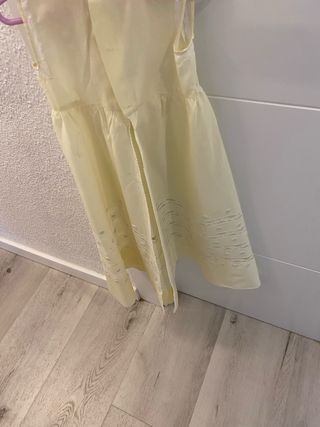 Vestido bebé niña amarillo