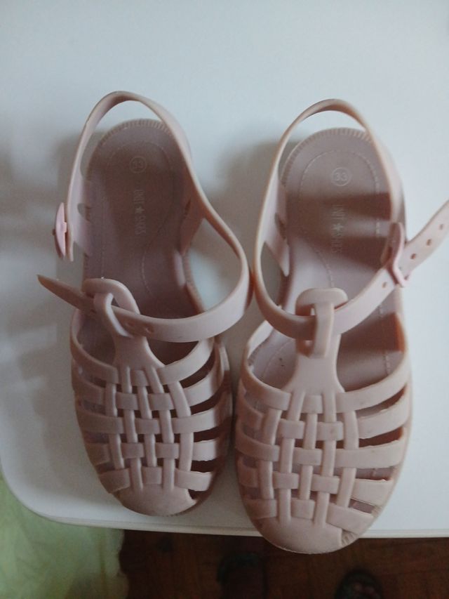 Sandalias niña rosa -talla 33