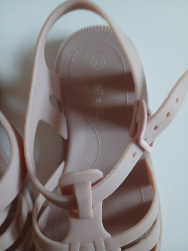 Sandalias niña rosa -talla 33