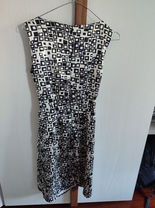 Miniabito bianco e nero