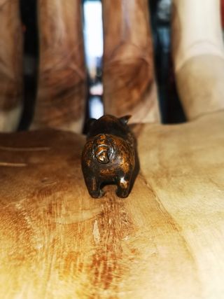 Cerdo Budista en bronce - Feng Shui