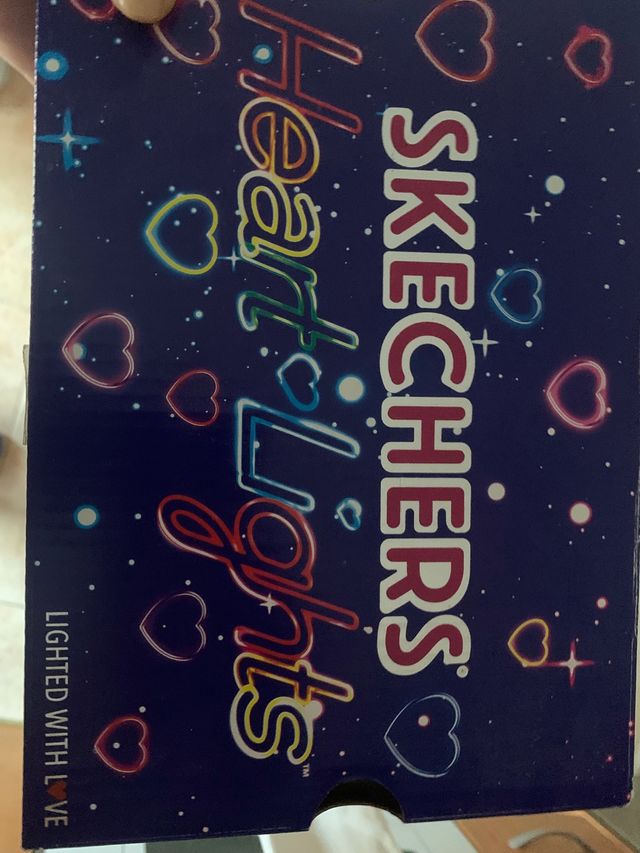 Sandalias niña Skechers con luz talla 25