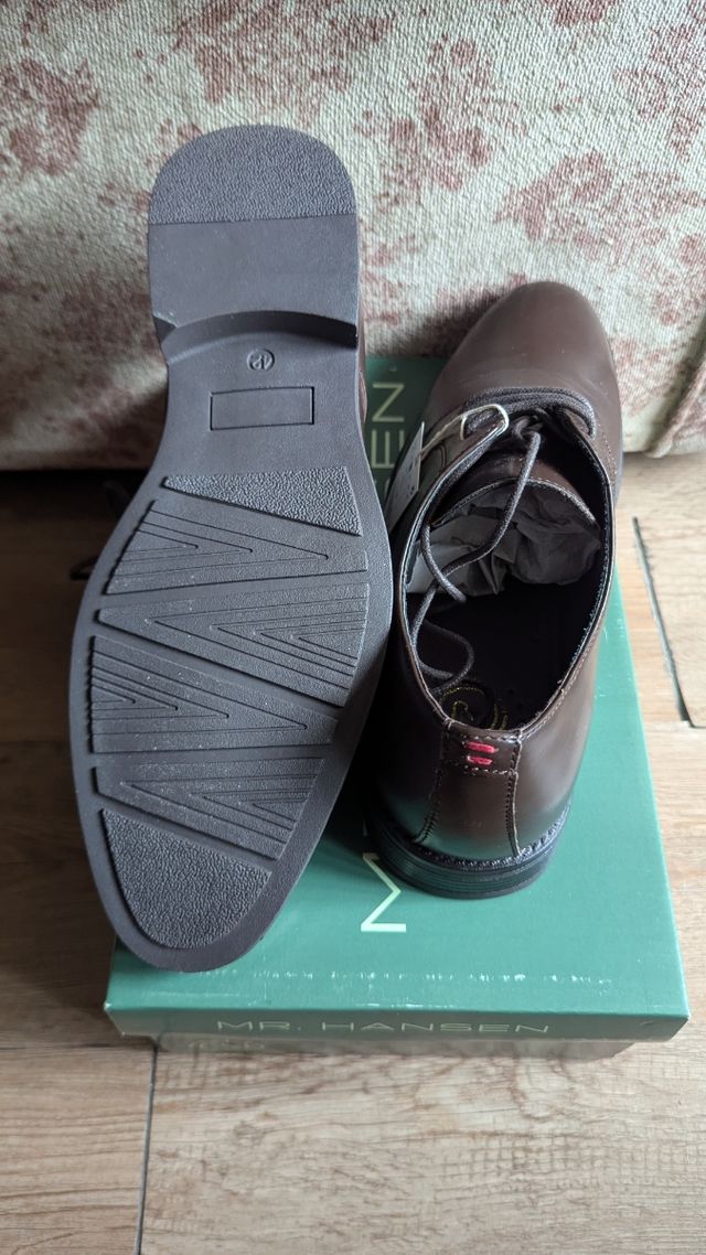 Sin estrenar Zapato Blucher Mr. Hansen Marrón 42