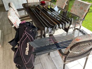 Juego palos golf mujer usados (2) uno completo