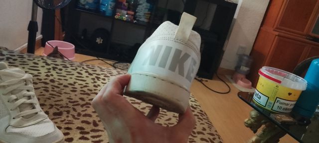 Zapatillas Nike oficiales color blancas talla 41