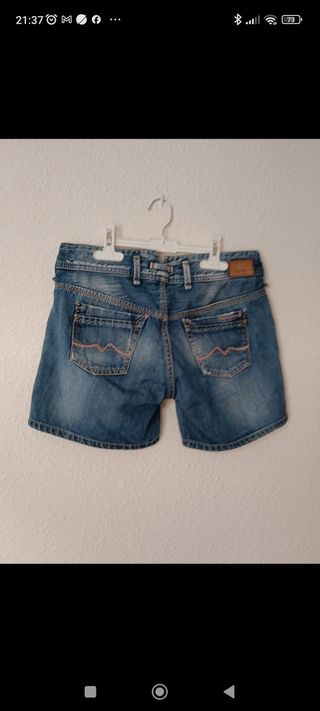 Shorts Pepe Jeans mujer - azules