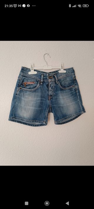 Shorts Pepe Jeans mujer - azules